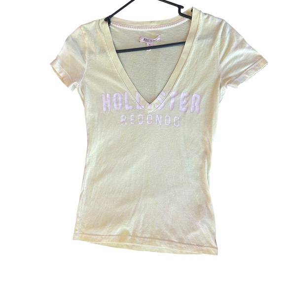 Hollister T-Shirts Women's Bundle Lot of 5 Short and‎ Long Sleeve Tops Tees - Picture 7 of 7